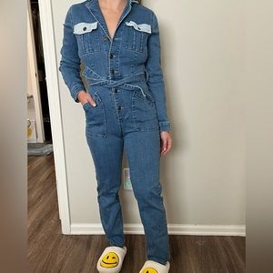 Denim jumpsuit